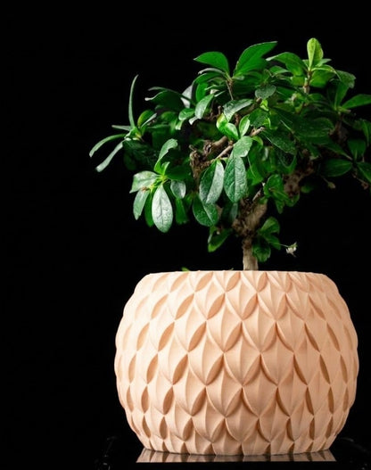 Scale – Der 3D Pflanztopf mit Schuppenstruktur und skulpturaler Eleganz