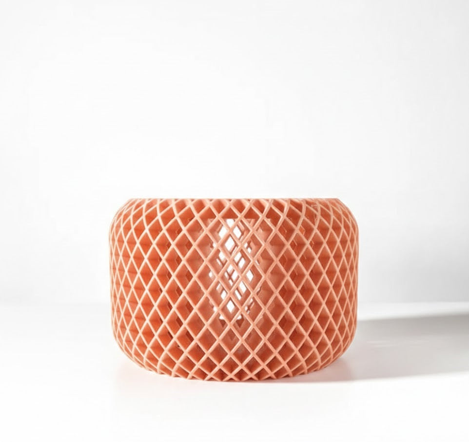 Ravik Pflanztopf – Technisch inspirierter 3D-Orchideentopf mit Mesh-Struktur