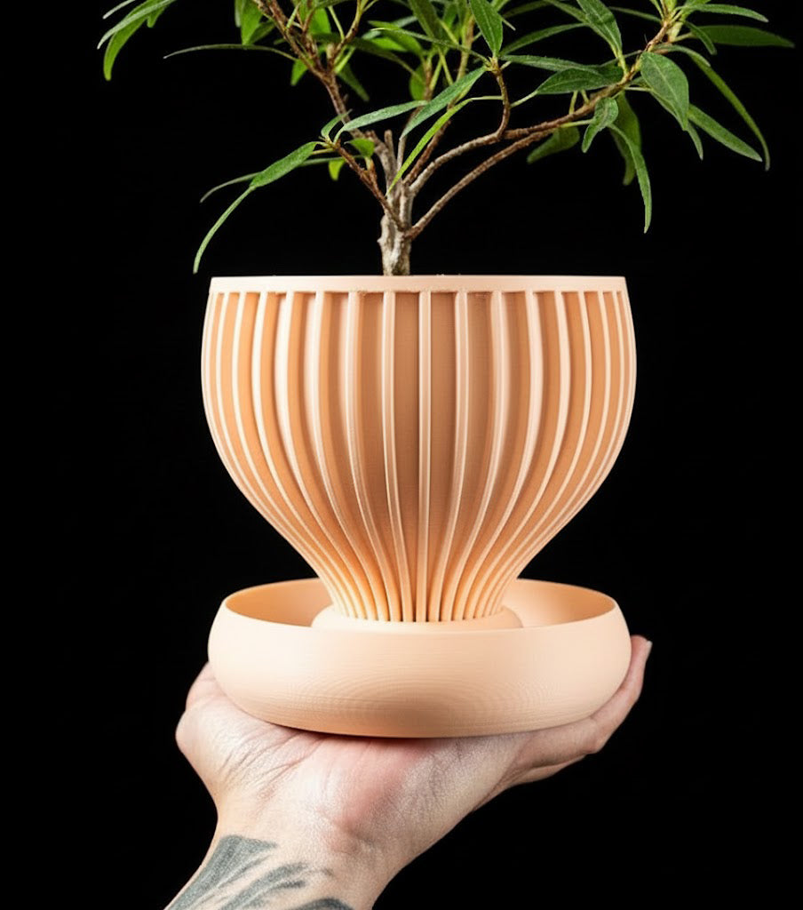 Yin 3D Pflanztopf – Design trifft auf Balance