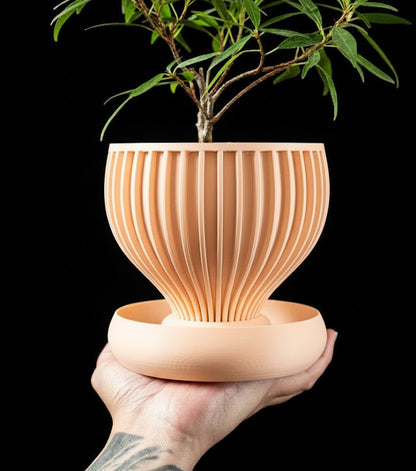 Yin 3D Pflanztopf – Design trifft auf Balance