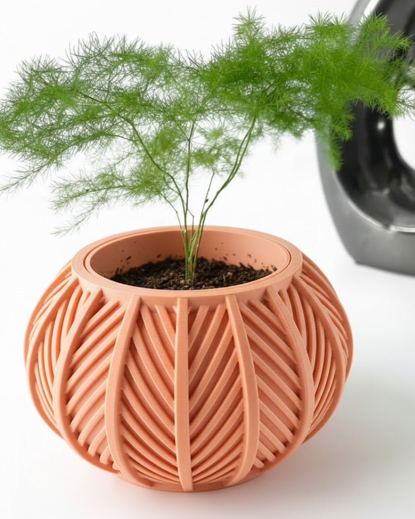 Lorv 3D Pflanztopf – Geflecht in Perfektion