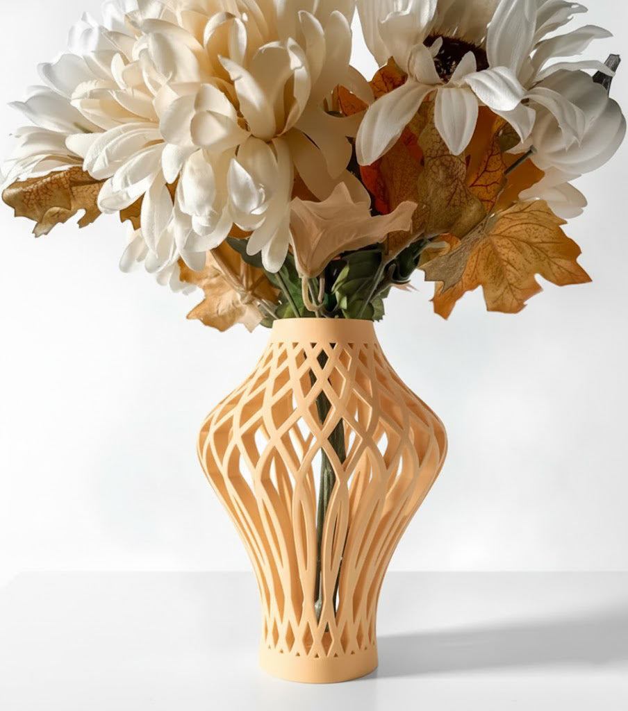 Vase „Alano-Vase“ – Eleganz im modernen Gitterdesign