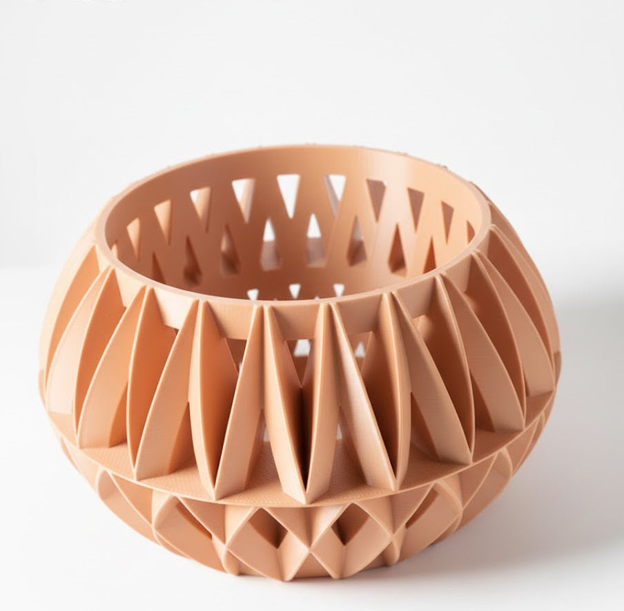 Der Oku 3D Orchideen-Pflanztopf – Geometrische Eleganz für deine Pflanzen