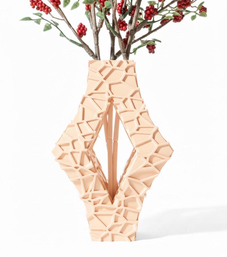 Vase „Avari-Vase“ – Geometrie trifft auf Eleganz