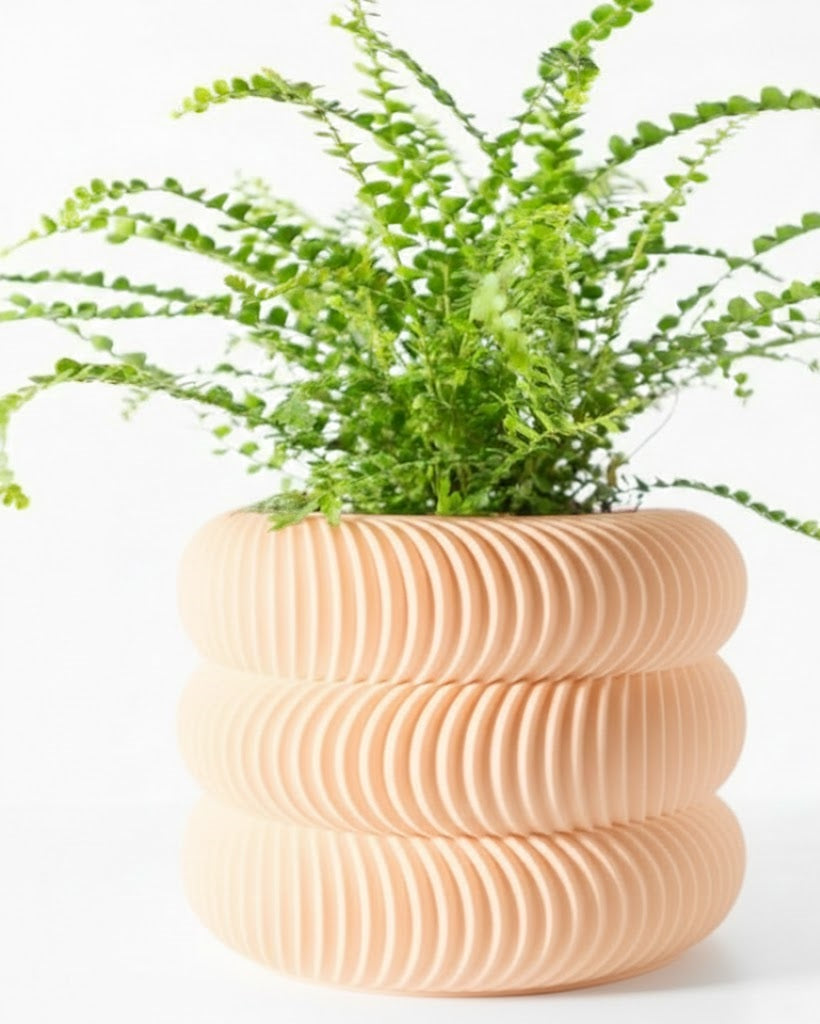 Maro – Der rhythmische 3D-Pflanztopf für moderne Räume