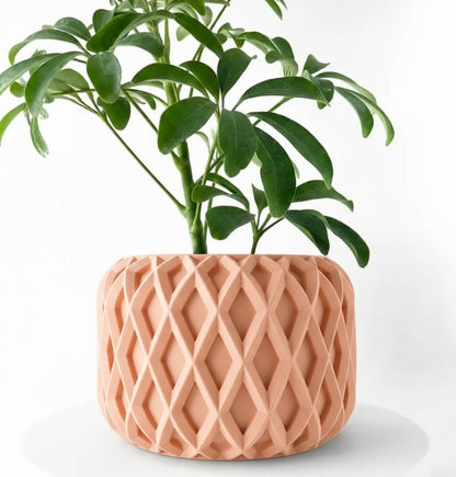 Kinao Pflanztopf – Kunstvolle Geometrie in Perfektion