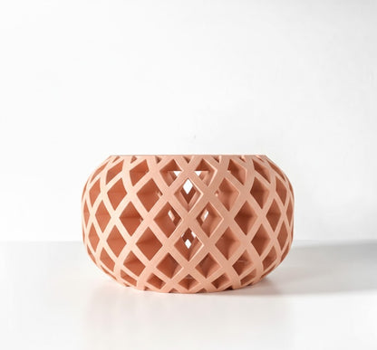 3D Nire Pflanztopf – Stilvolles Gitterdesign für gesunde Orchideen