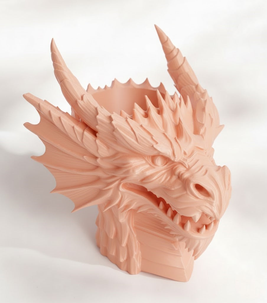 Drachen Pflanztopf – Mystik trifft modernes 3D-Design