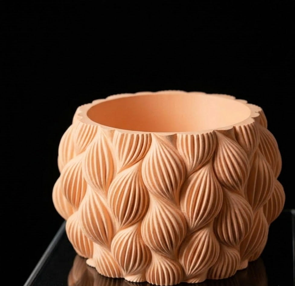 3D Pflanztopf „Ripple Planter“ – Wellen in Form und Struktur