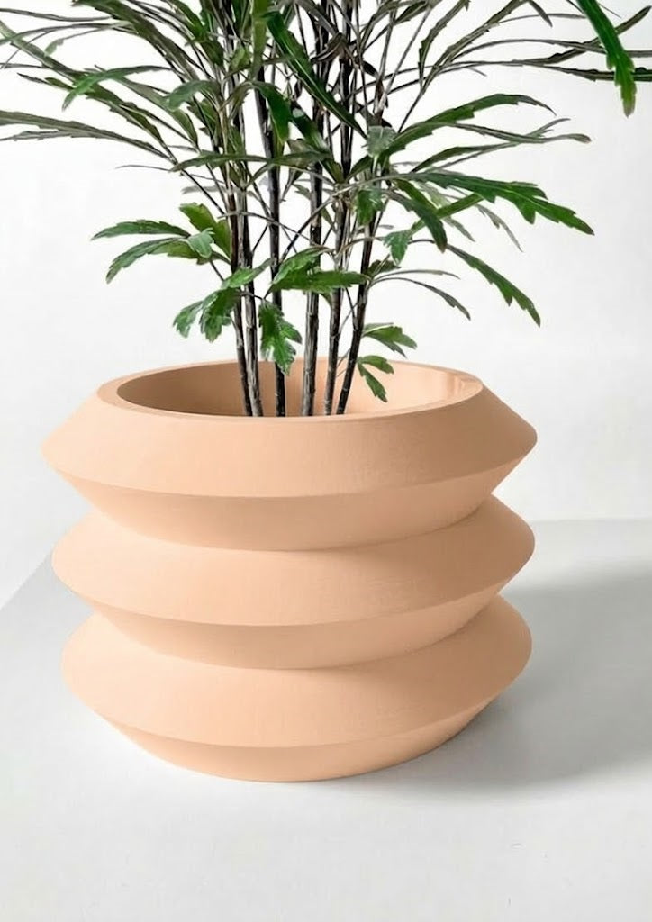 Sima 3D Pflanztopf – Geometrie in Bewegung