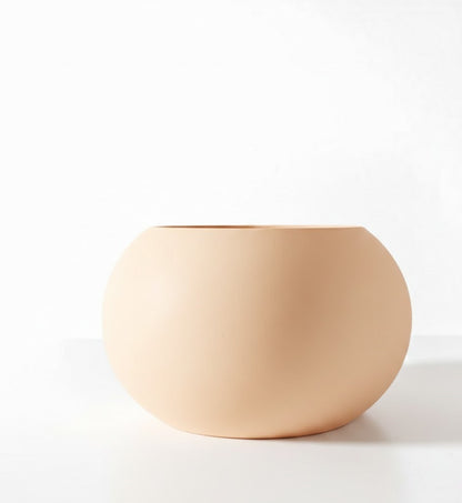 Rono Simple – Puristischer 3D-Pflanztopf in harmonischer Kugelform