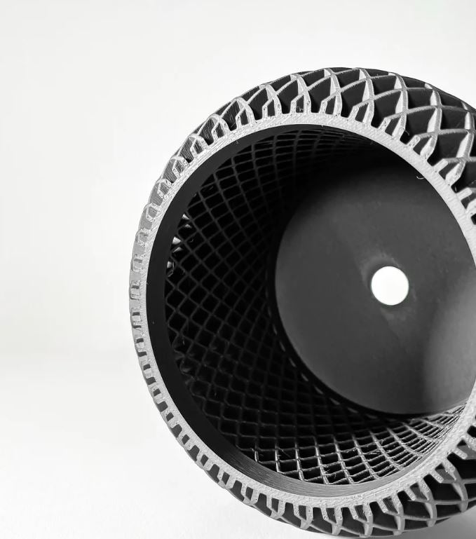 Ravik Pflanztopf – Technisch inspirierter 3D-Orchideentopf mit Mesh-Struktur