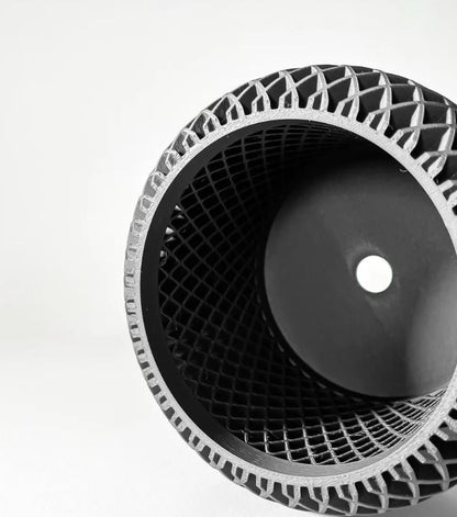 Ravik Pflanztopf – Technisch inspirierter 3D-Orchideentopf mit Mesh-Struktur