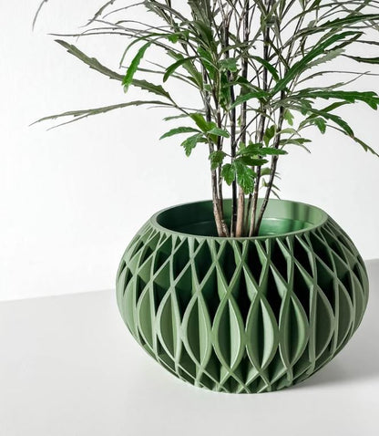 3D Pflanztopf „Revan“ – Organisches Design trifft digitale Präzision