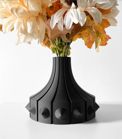 Vase „Rinsu-Kurzvase“ – Charakterstarkes Design mit Kanten