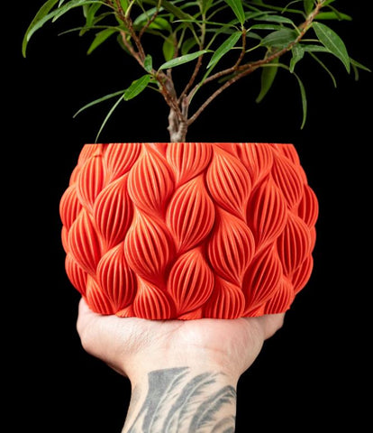 3D Pflanztopf „Ripple Planter“ – Wellen in Form und Struktur