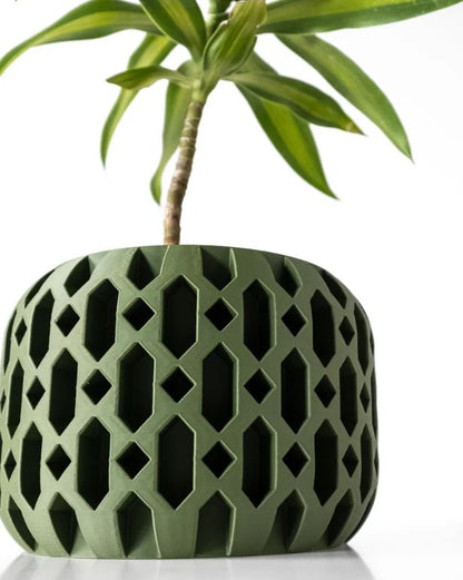 Ritar – Der geometrische 3D-Pflanztopf mit Statement-Struktur