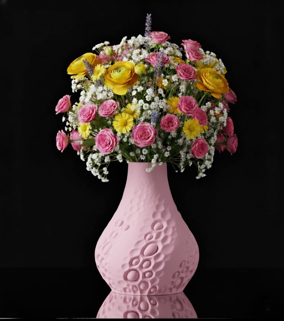 Vase „Pearl Flower Vase" – Eleganz in Struktur