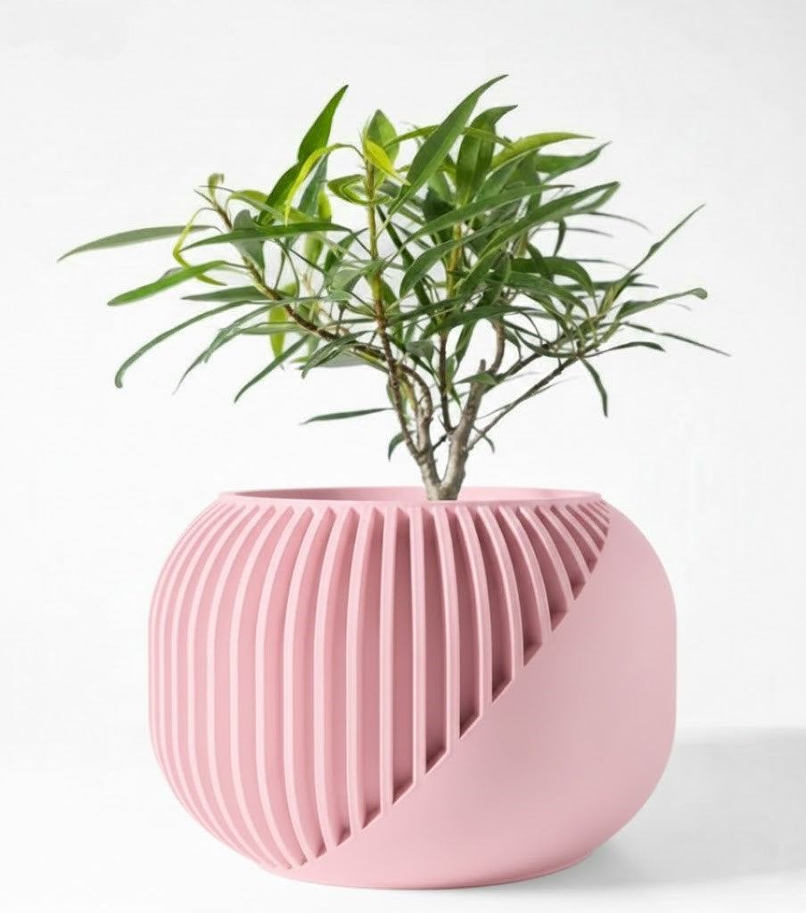 Der Narvo – 3D-Pflanztopf mit dynamischem Lamellen-Design