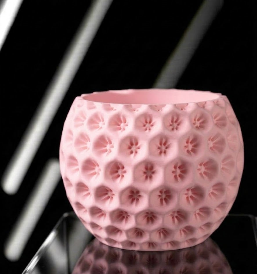 Sternenklar Pflanztopf – Galaktische Eleganz in 3D-Form