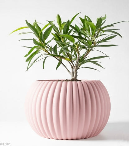 Der Roni – 3D-Pflanztopf mit harmonischer Rillenstruktur