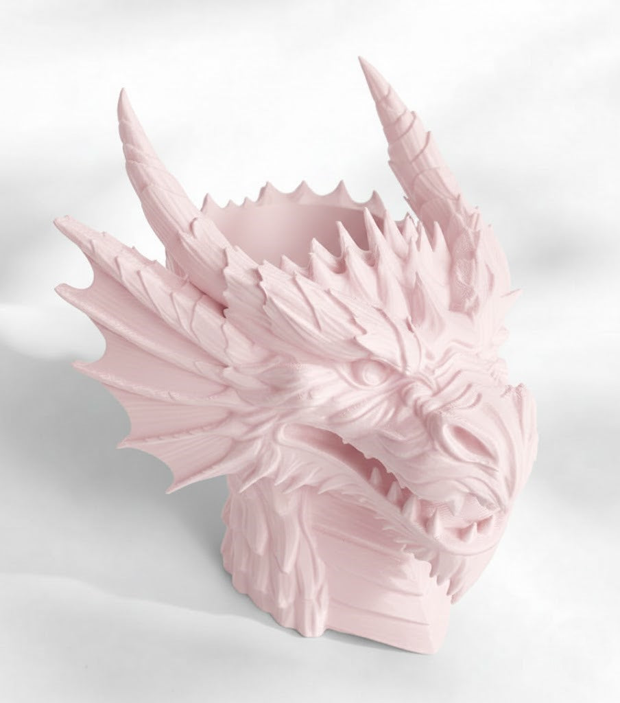 Drachen Pflanztopf – Mystik trifft modernes 3D-Design