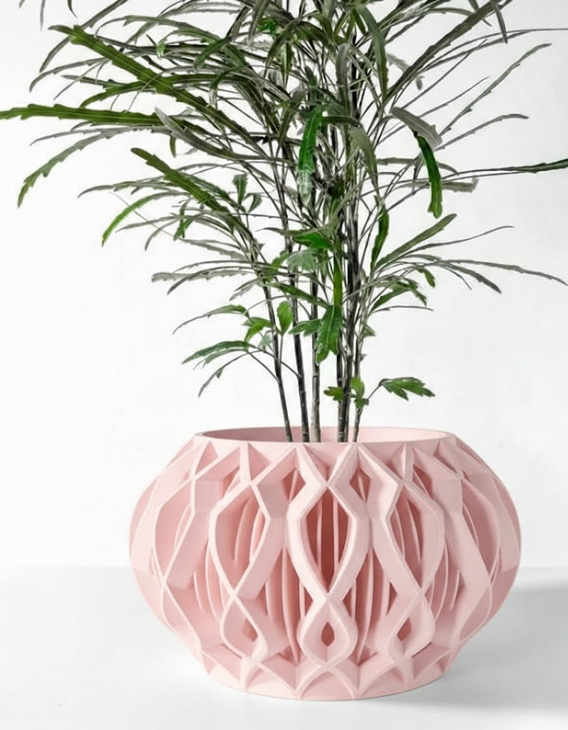 Octa 3D Pflanztopf – Geometrische Eleganz in Perfektion