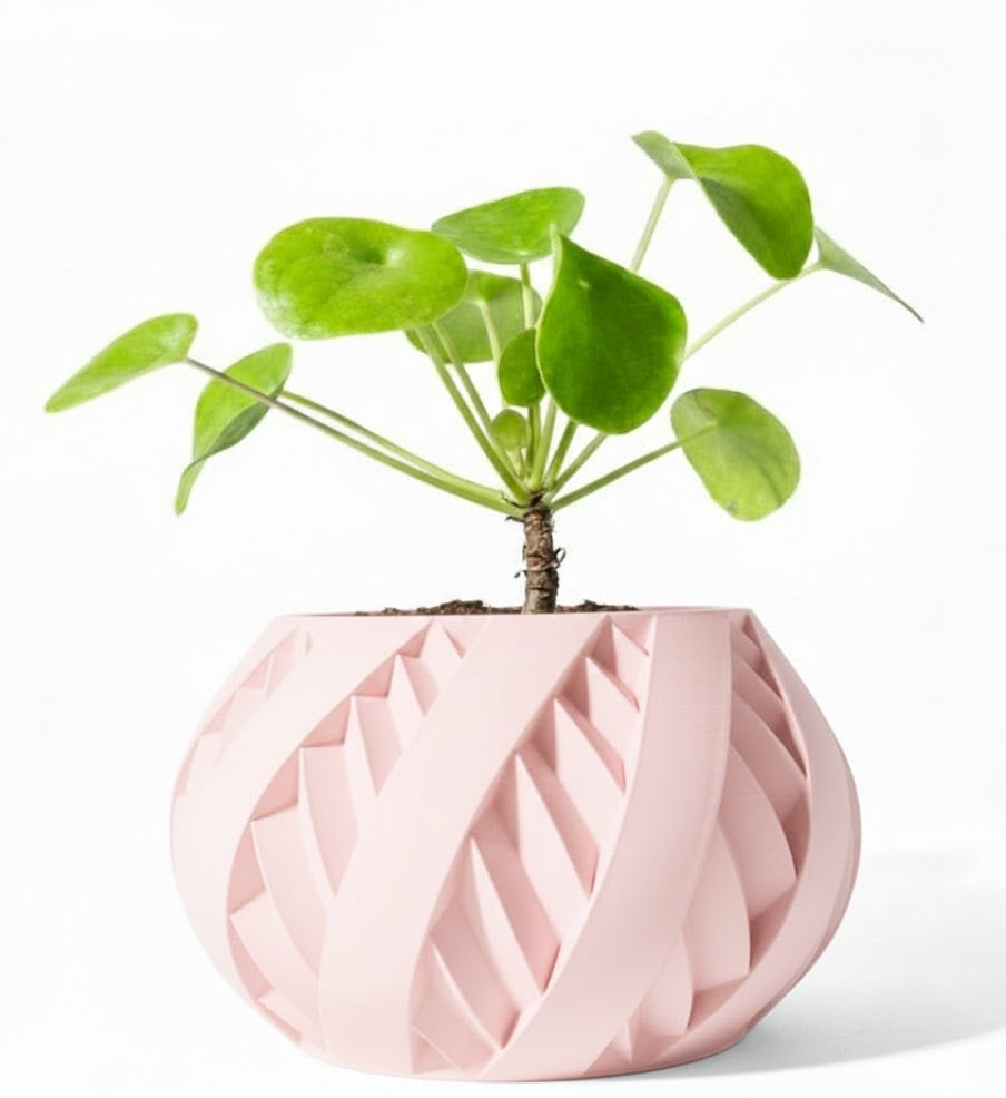 Der Silvo – 3D-Pflanztopf mit spiralförmiger Dynamik