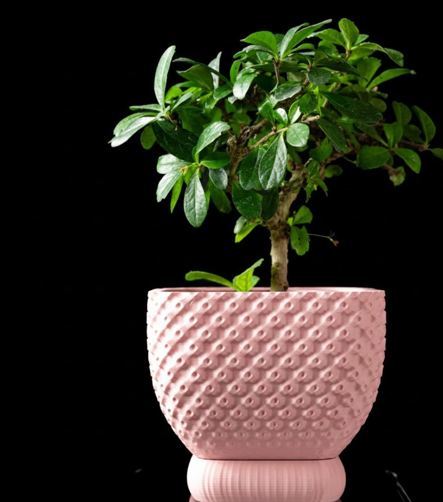 Connect Planter Pot – Strukturierte Eleganz im 3D-Design