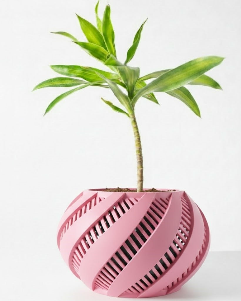 Krato – Der 3D-Pflanztopf mit dynamischem Lamellen-Design