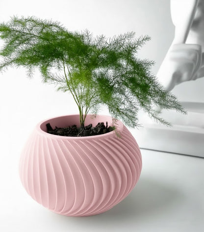 Caleth 3D Pflanztopf – Eleganz in Bewegung für deine Pflanzenwelt