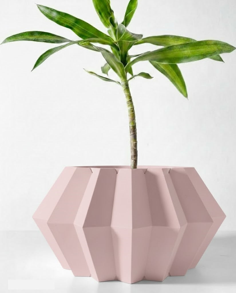 Pflanztopf „Jun“ – Geometrische Harmonie in 3D-Design