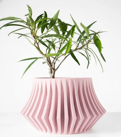 Der Jasen – Facettenreicher 3D-Pflanztopf mit architektonischem Fächerlook