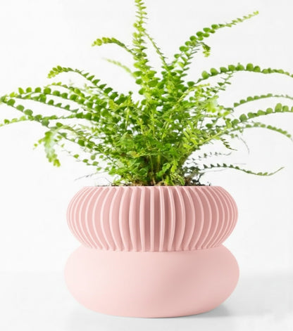 Der Elomi – 3D-Pflanztopf mit dynamischer Zweiteilung und skulpturaler Eleganz