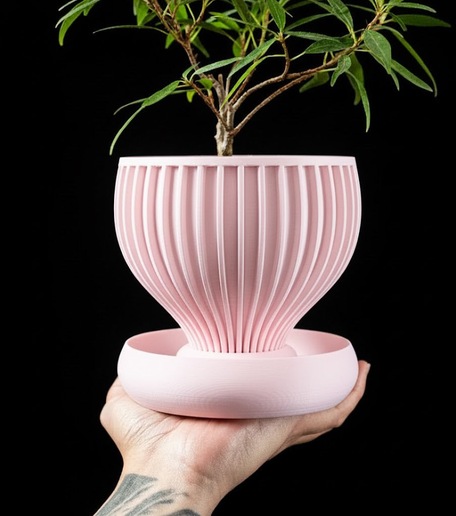 Yin 3D Pflanztopf – Design trifft auf Balance