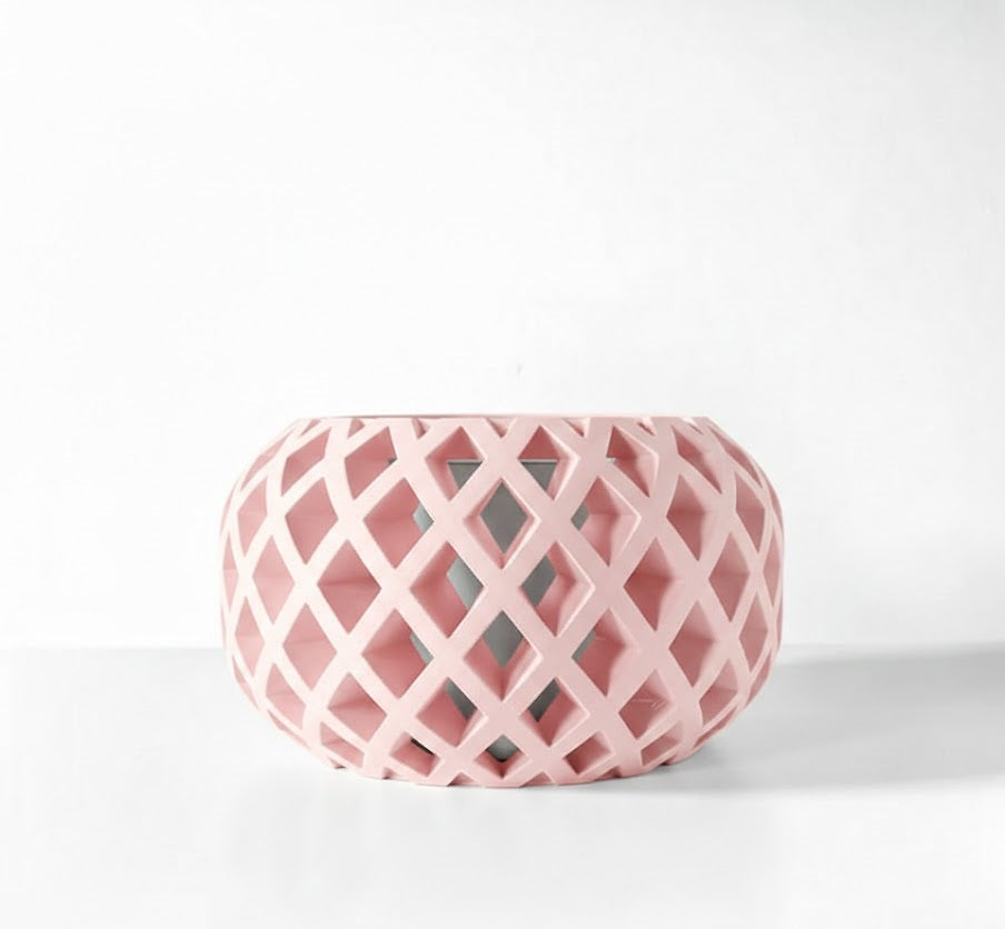 3D Nire Pflanztopf – Stilvolles Gitterdesign für gesunde Orchideen