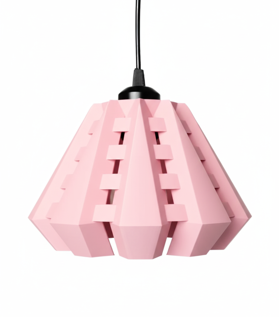"Aniko" – Moderne 3D-gedruckte Pendelleuchte