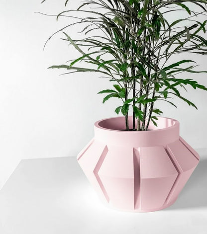 Erno 3D Pflanztopf – Geometrische Klarheit in innovativer Form