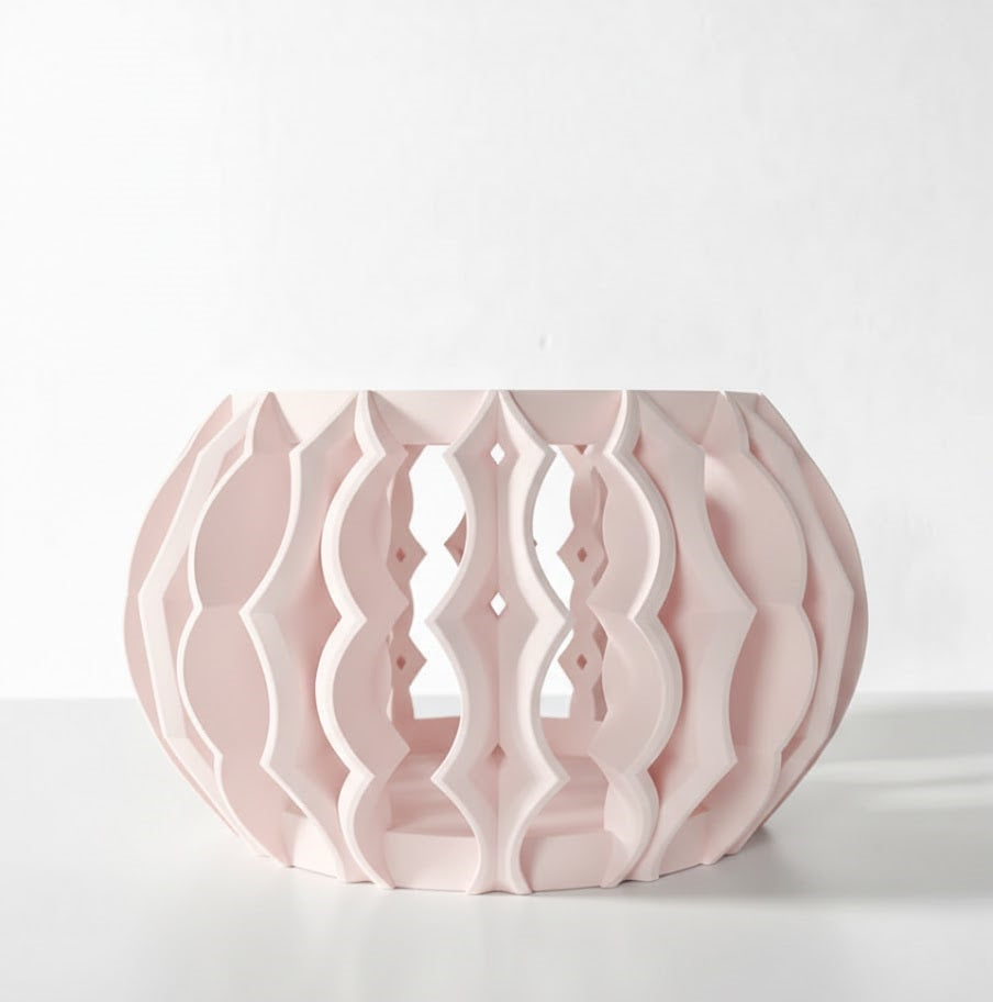Luvo 3D Orchideen-Pflanztopf – Skulpturale Leichtigkeit trifft Funktion