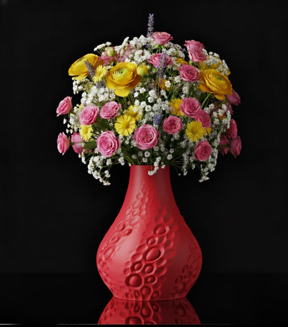 Vase „Pearl Flower Vase" – Eleganz in Struktur