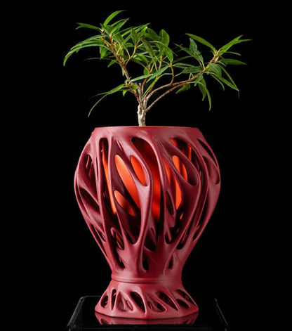 Mantis – Der organisch-geformte 3D Pflanztopf mit futurativem Look