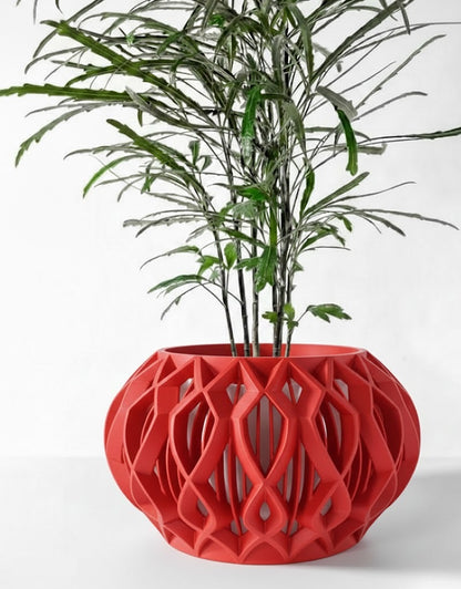 Octa 3D Pflanztopf – Geometrische Eleganz in Perfektion