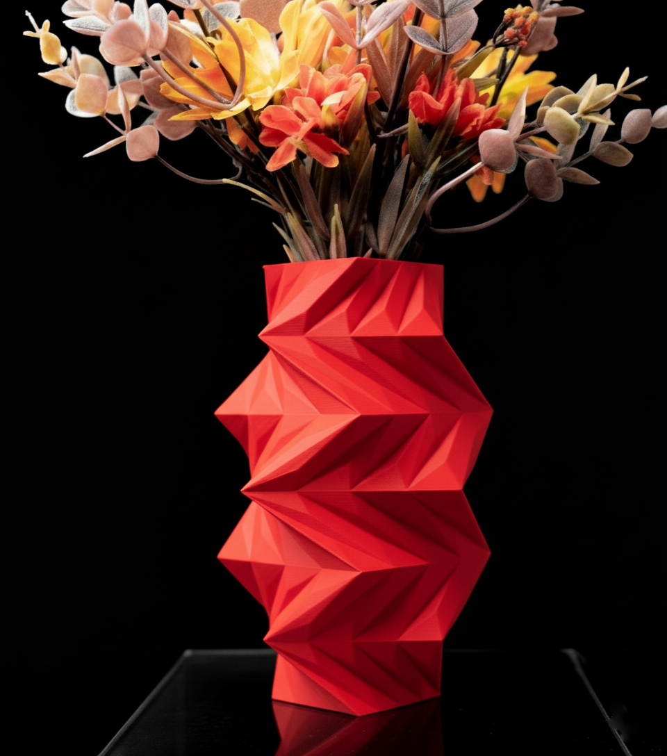Vase „Twis Flower Vase" – Skulpturale Bewegung