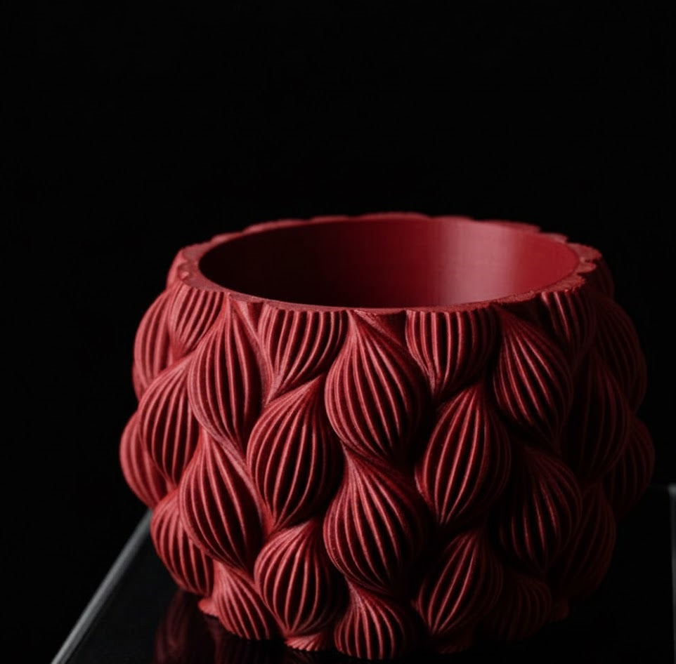 3D Pflanztopf „Ripple Planter“ – Wellen in Form und Struktur