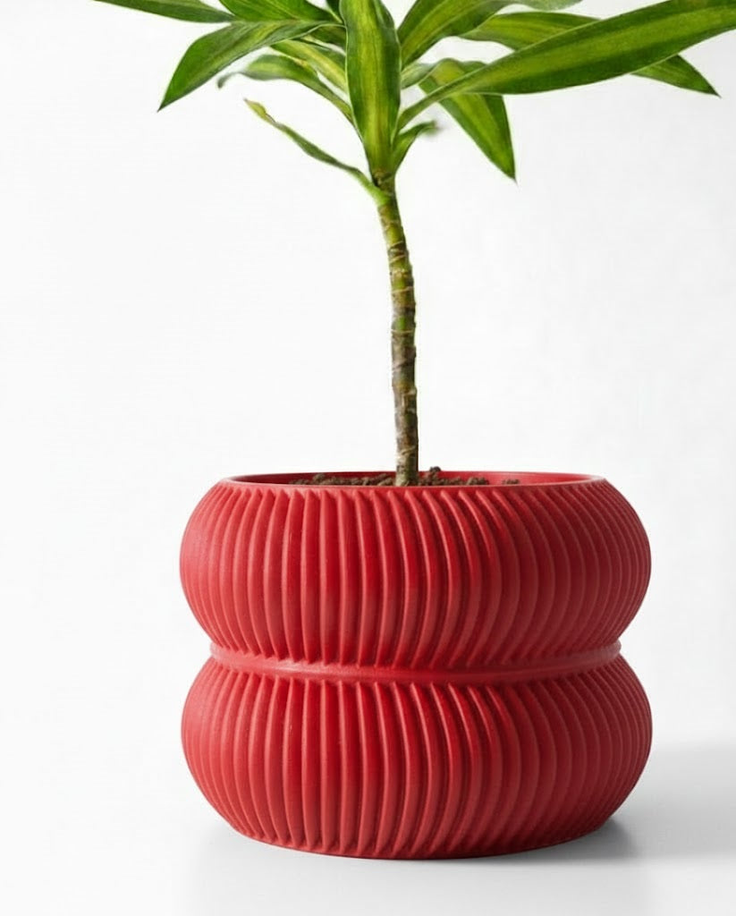 Miko – Der minimalistisch-dynamische 3D-Pflanztopf mit Charakter