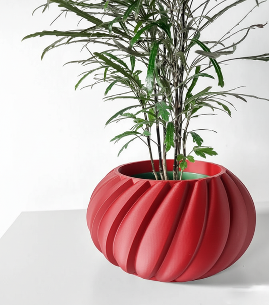 Oro 3D Pflanztopf – Dynamische Form trifft modernes Design