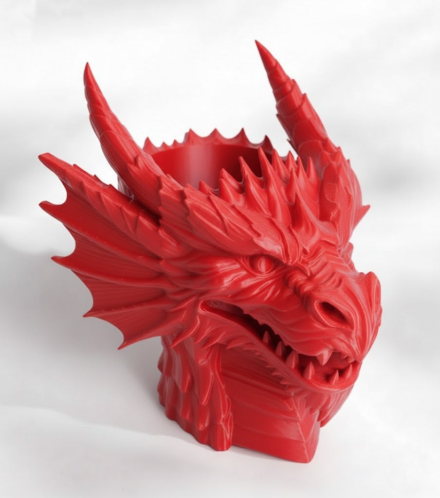 Drachen Pflanztopf – Mystik trifft modernes 3D-Design
