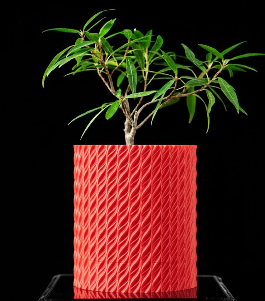 Flow Planter – Der spiraldynamische 3D-Pflanztopf