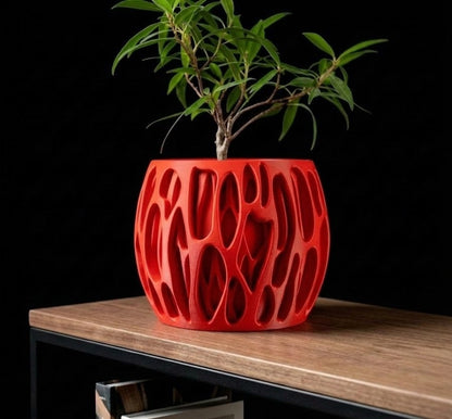 Schleim – Organische 3D-Form in geschlossener Eleganz