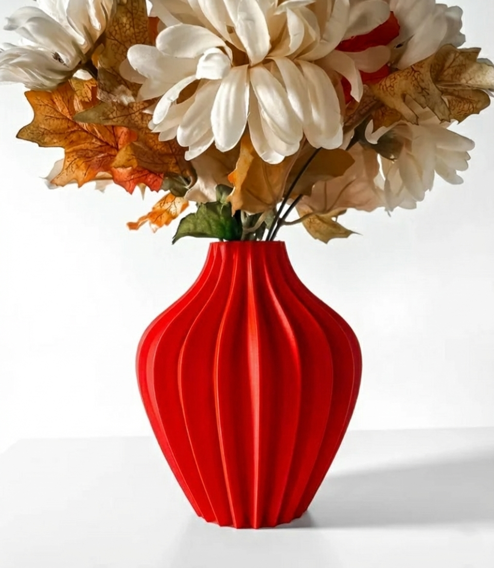 Vase „Darin-Vase“ – Eleganz in Bewegung